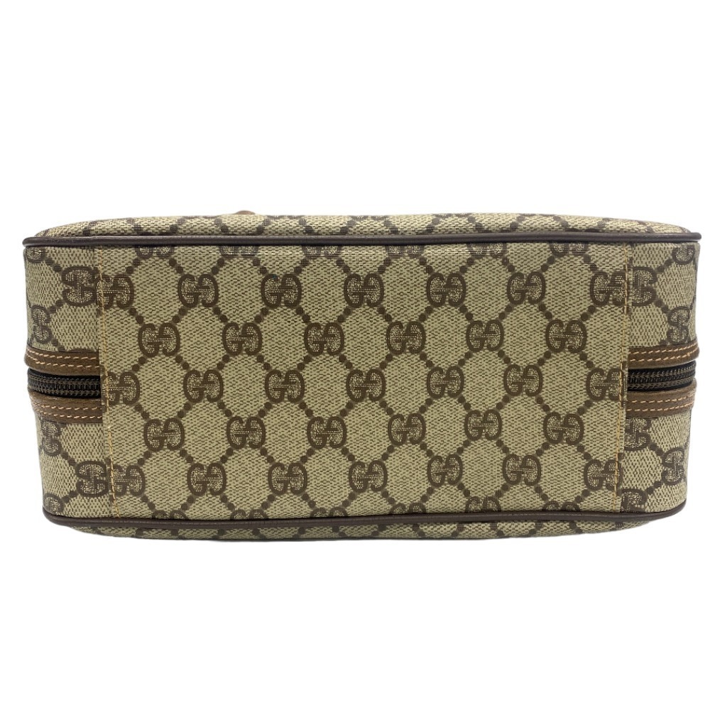 Gucci Interlocking Handbag Brown Plus Leather Gg - image 4